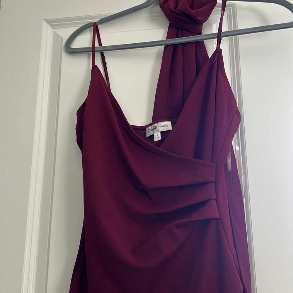 Red emerald sundae dress